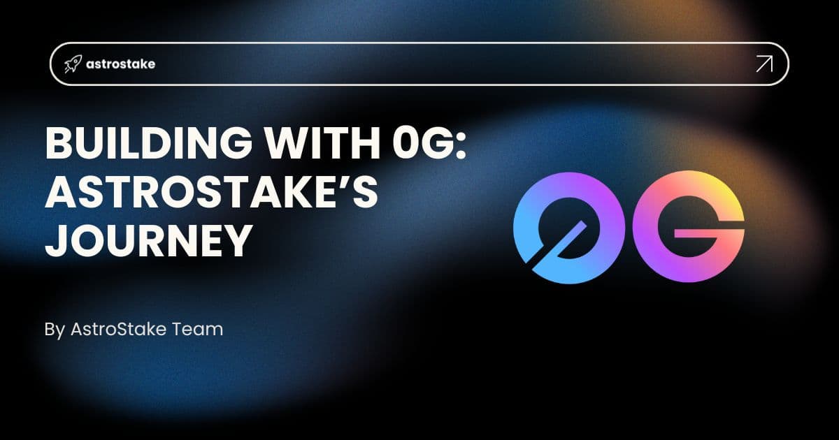 Thumbnail for Scaling with 0G: Infrastructure for an AI-Native Blockchain